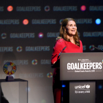 Melinda Gates Goalkeepers 2018