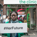 No Contraception Clinic stunt