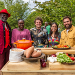 Levi Roots with Josh Parker and Matt Butler