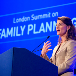 Melinda attends UKAID's London Summit on Family Planning
