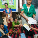 Community meeting on TB symptoms, transmission, and treatment